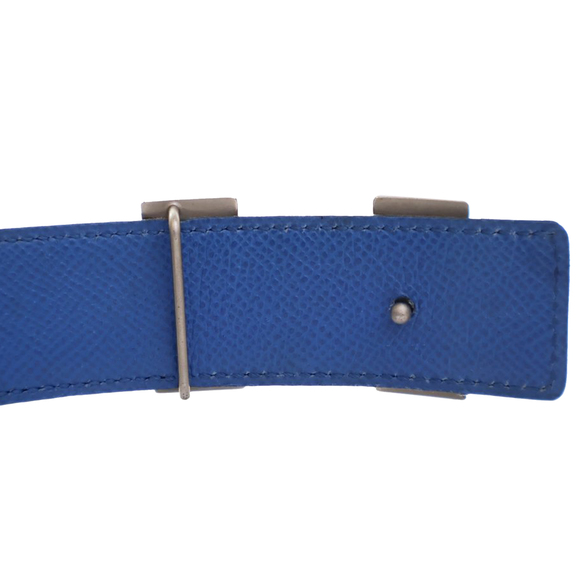 Pre-Loved Hermes Espom and Swift Constance H Reversible Belt